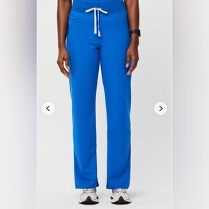 FIGS Royal Blue Technical Collection Livingston Scrub Pants Medium